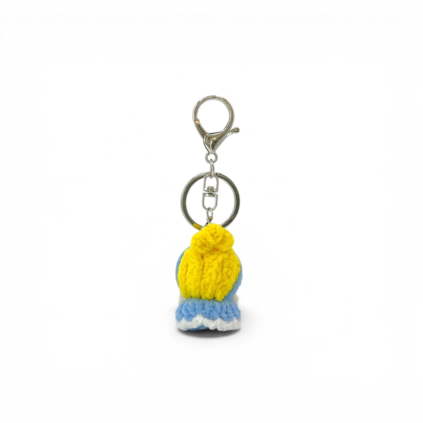 Disney Princess Cinderella Crochet Keychain Bag Charm