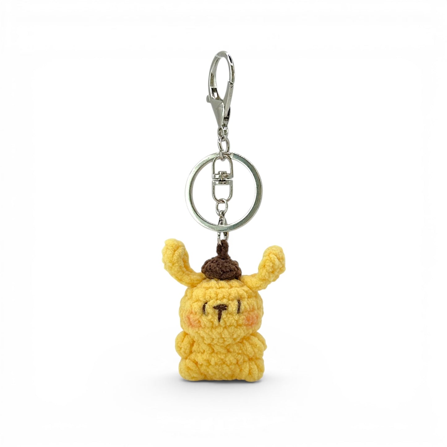 Pompompurin Crochet Keychain Bag Charm