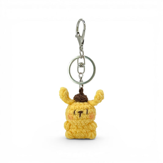 Pompompurin Crochet Keychain Bag Charm