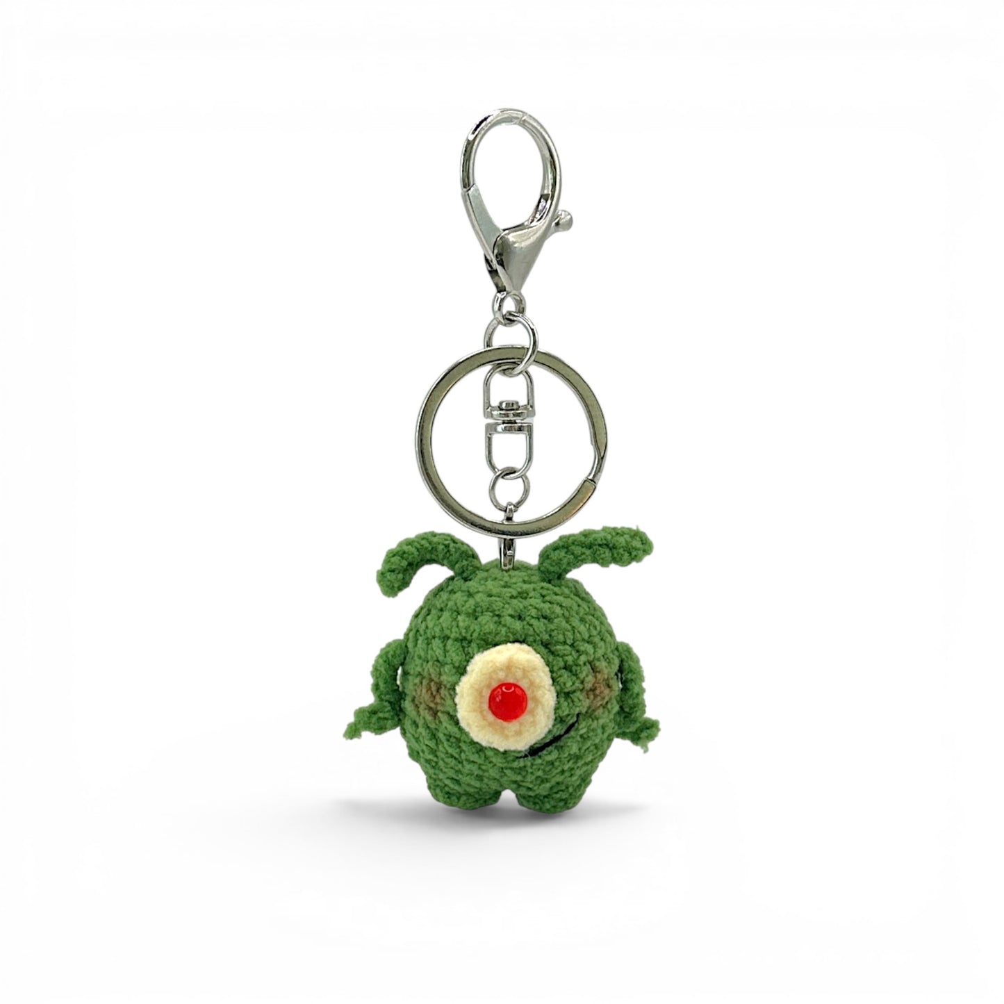 Spong Boss Characters Patrick Star Mr. Krabs Plankton Crochet Keychain Bag Charm