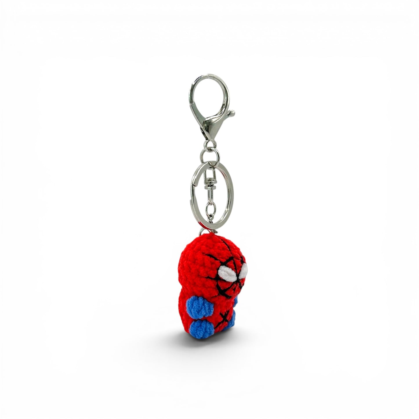 Spiderman Crochet Keychain Bag Charm