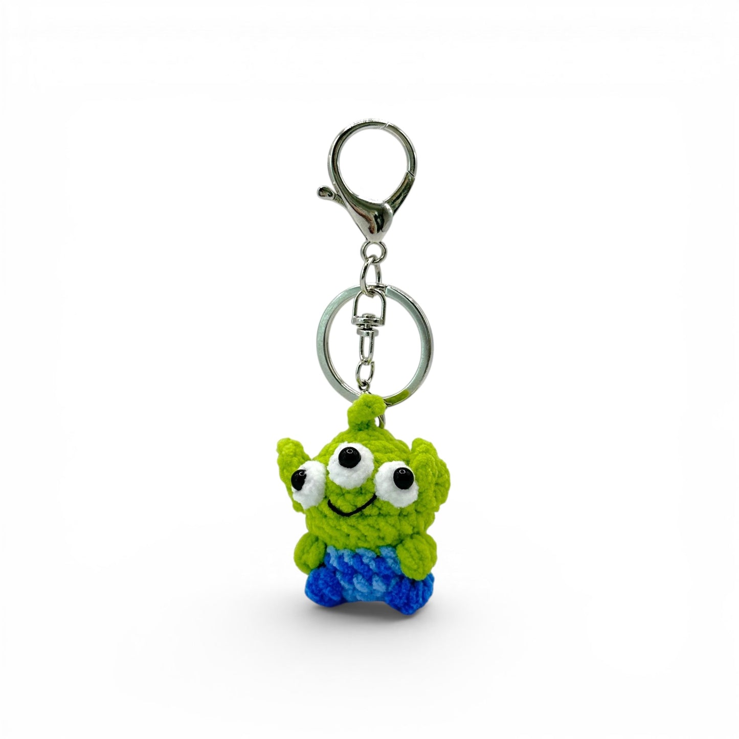Alien Toy Story Crochet Keychain Bag Charm