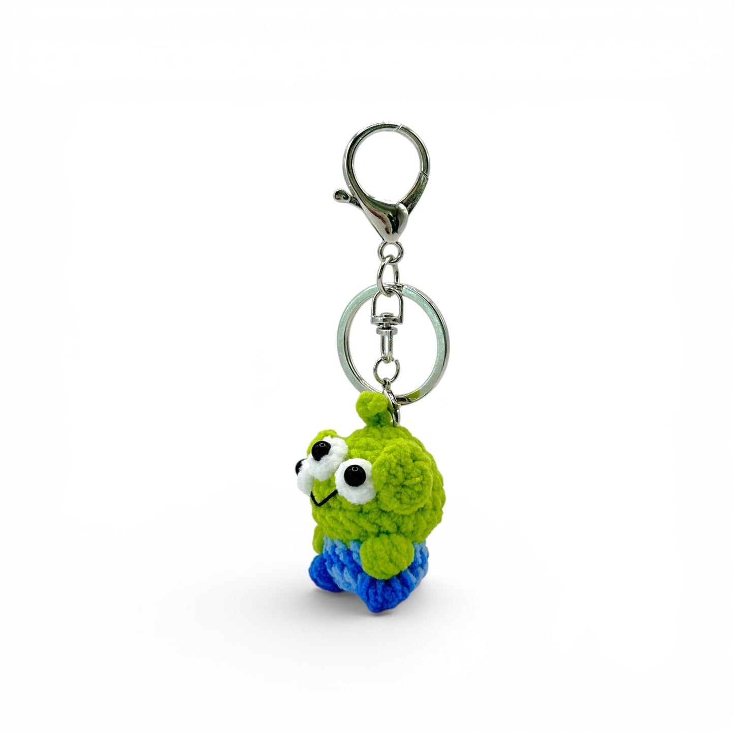 Alien Toy Story Crochet Keychain Bag Charm