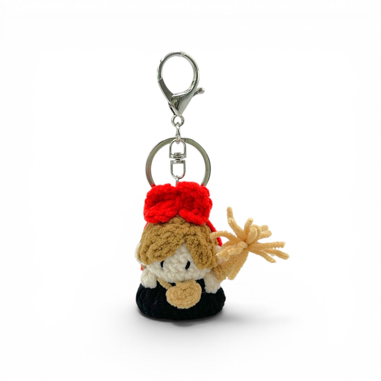 Sudio Ghibli Kiki's Delivery Service Crochet Kiki Keychain Bag Charm