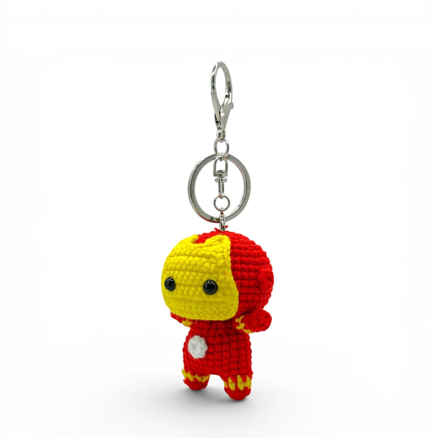 Marvel Star IronMan Crochet Keychain Bag Charm