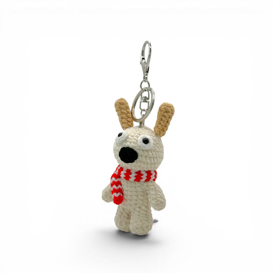 Gromit Crochet Keychain Bag Charm