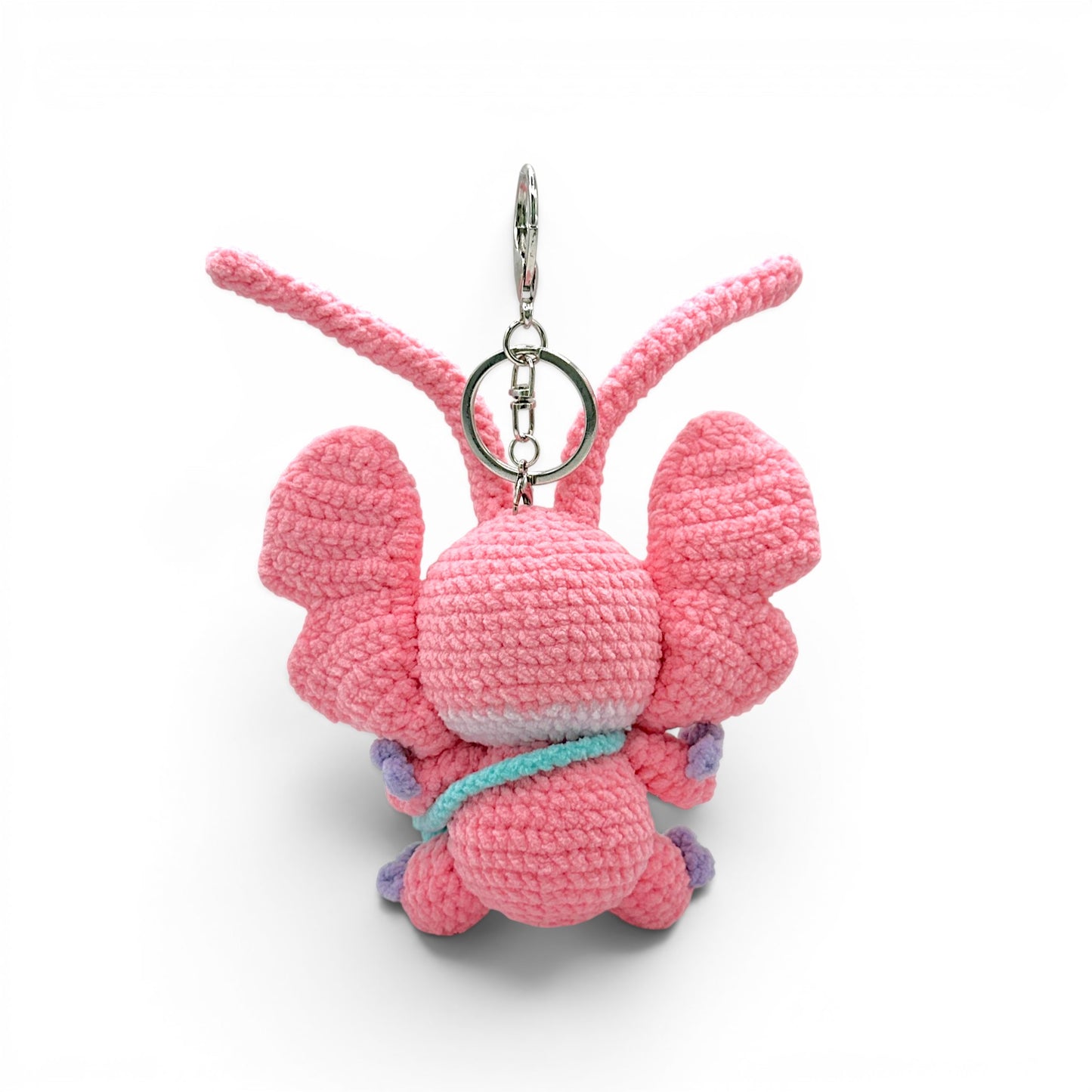 Angel Crochet Keychain Bag Charm