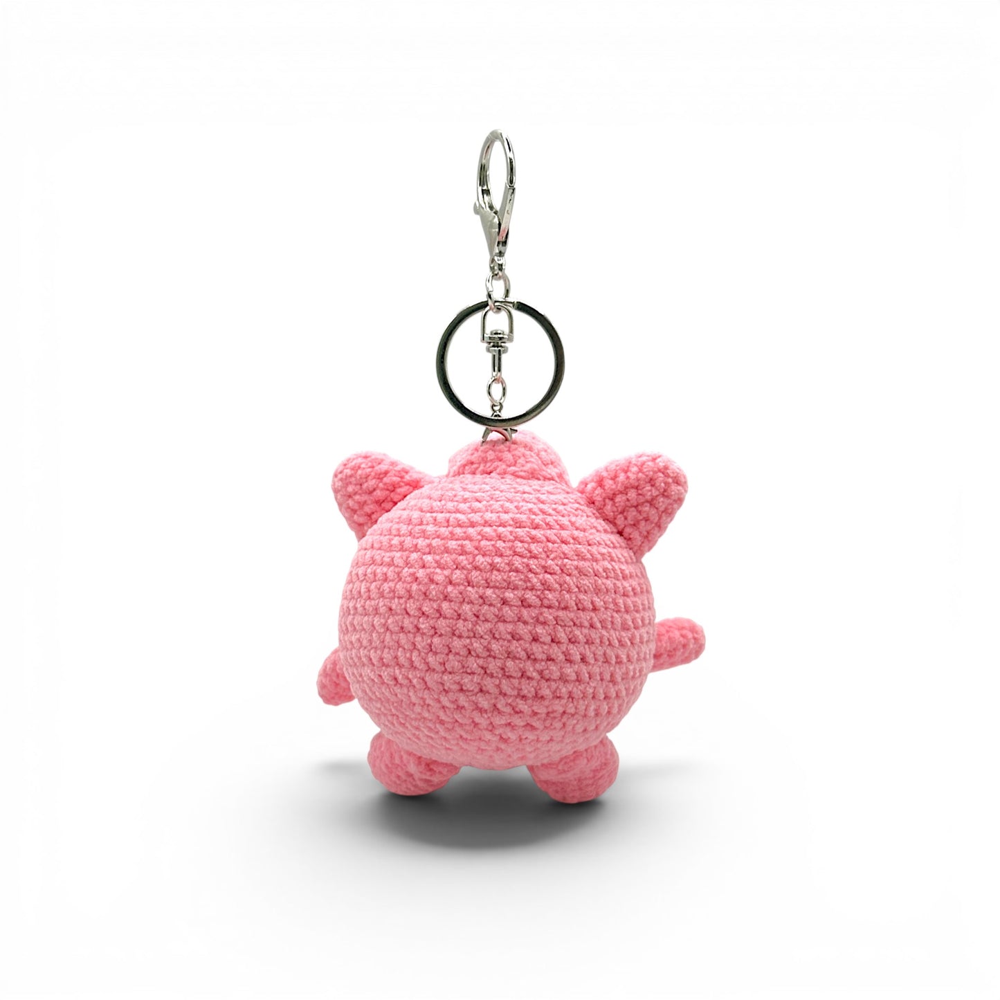 Jigglypuff Pokemon Crochet Keychain Bag Charm