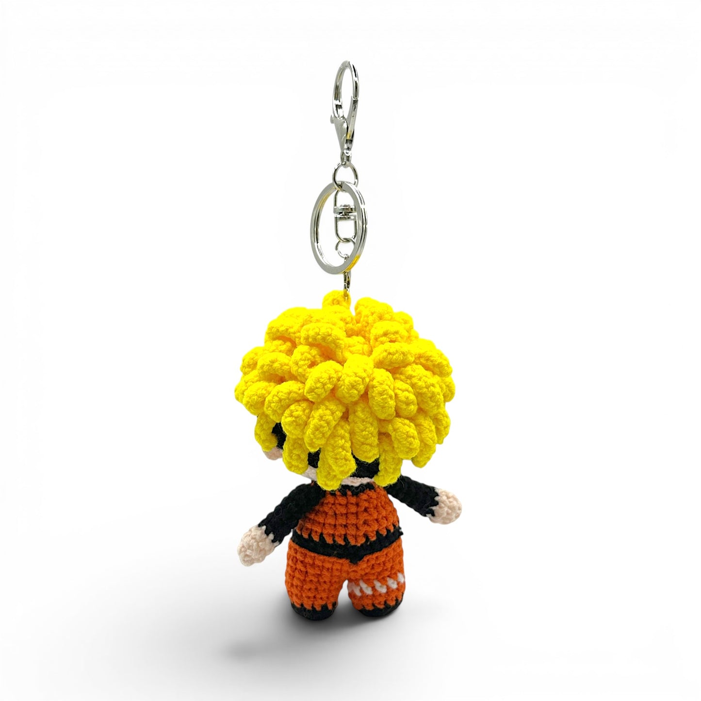 Naruto Uzumaki Crochet Keychain Bag Charm