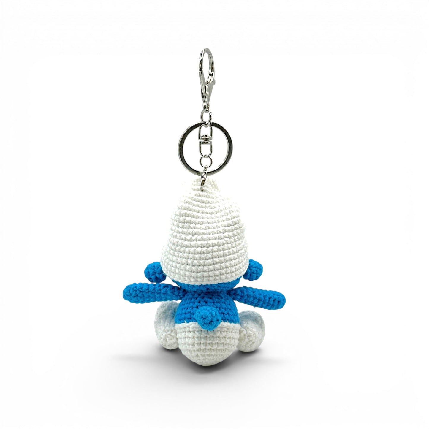 The Smurfs Crochet Keychain Bag Charm