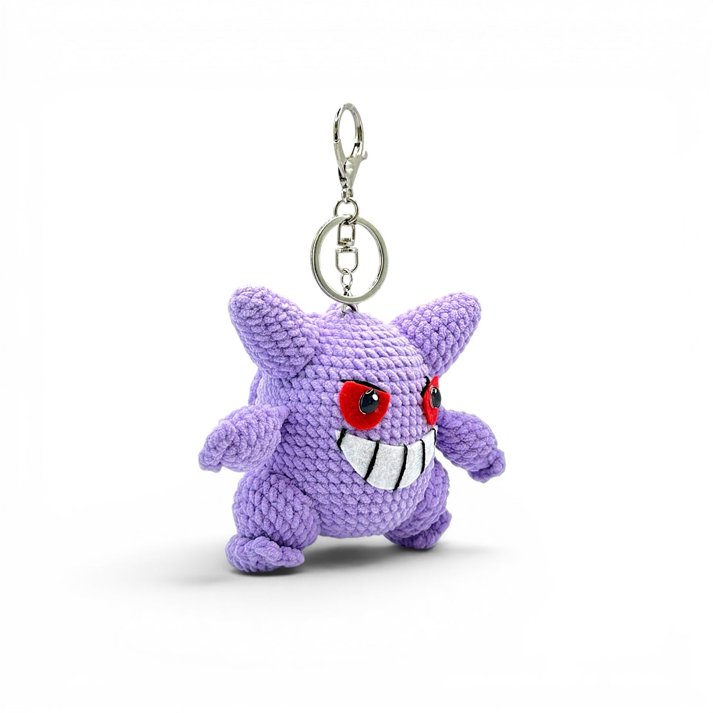 Gengar Pokemon Crochet Keychain Bag Charm