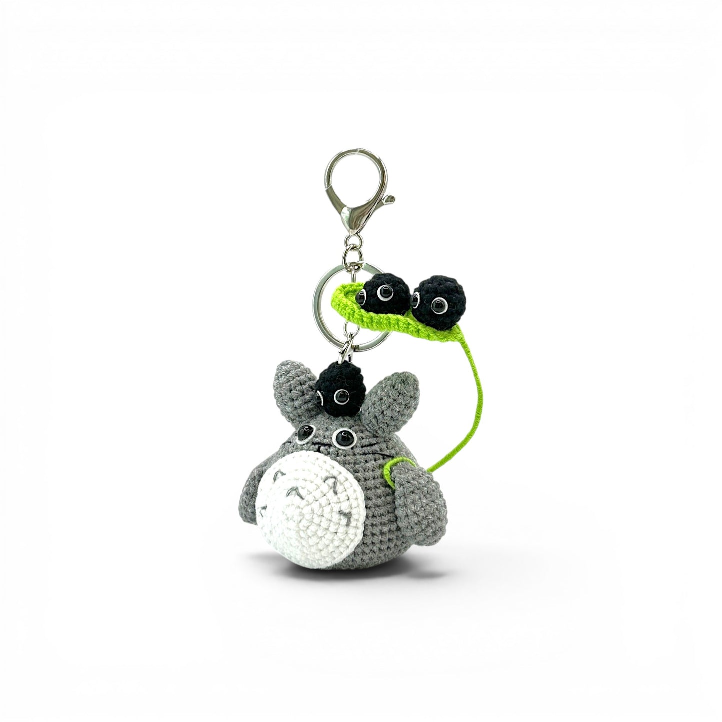 Totoro Crochet Keychain Bag Charm
