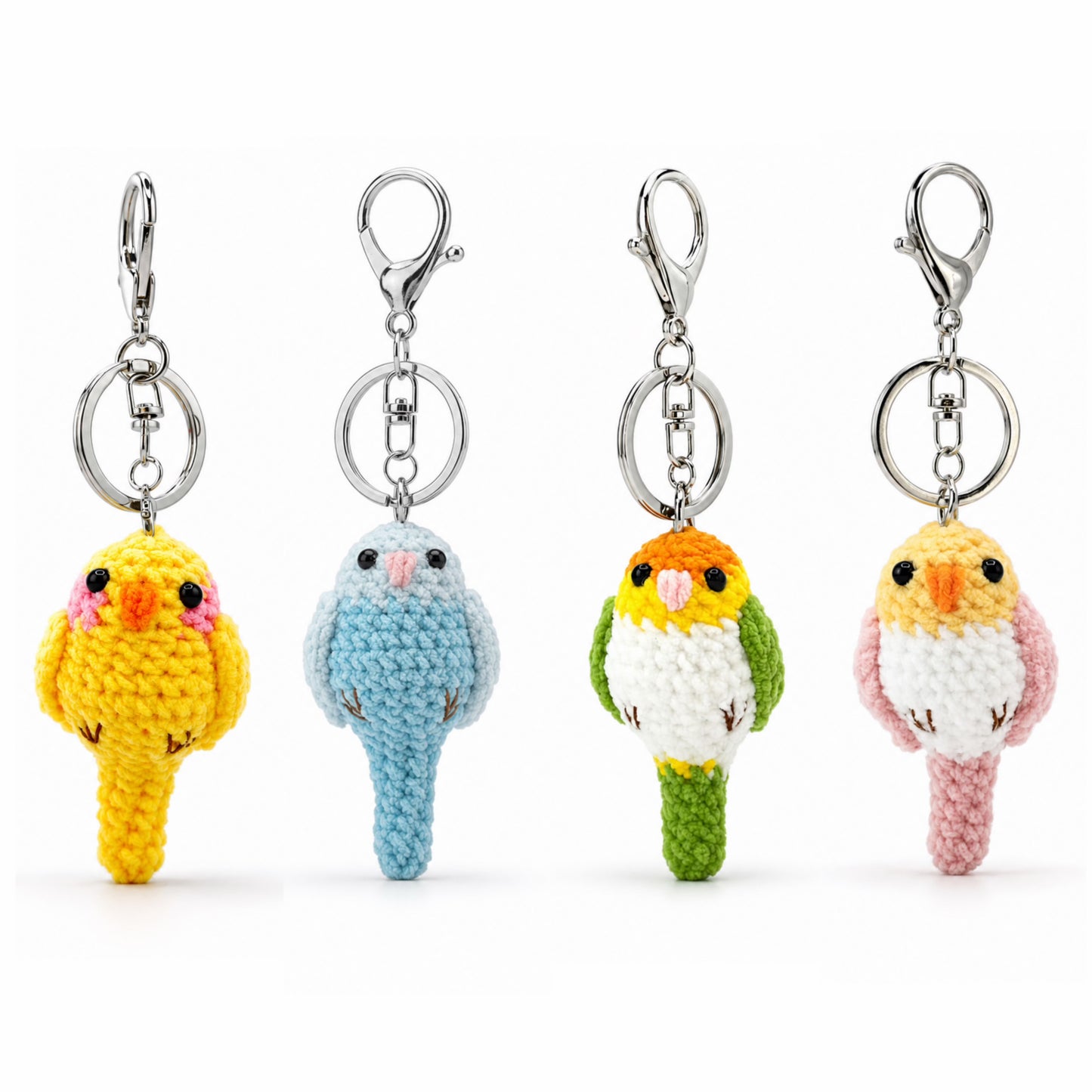 Bird Keychain Bag Charm