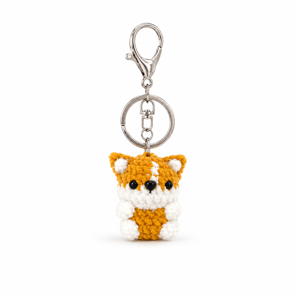 Gummy Dog Crochet Keychain Bag Charm