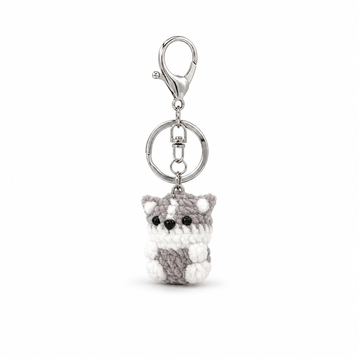 Gummy Dog Crochet Keychain Bag Charm