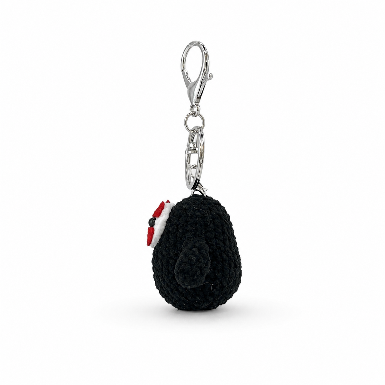 Spited Away No Face Crochet Keychain Bag Charm
