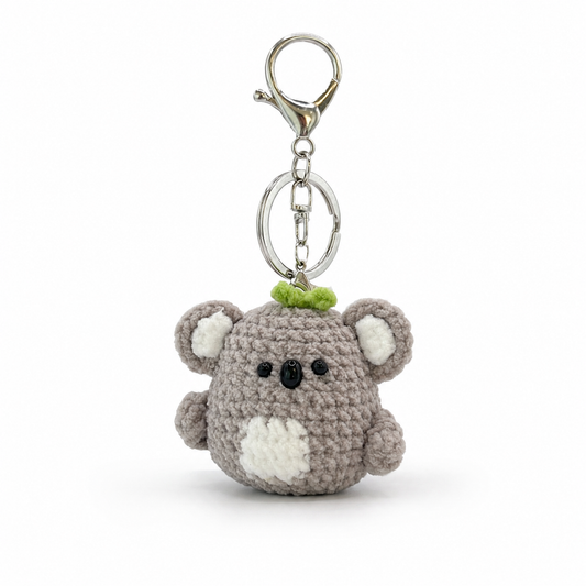 Koala Crochet Keychain Bag Charm