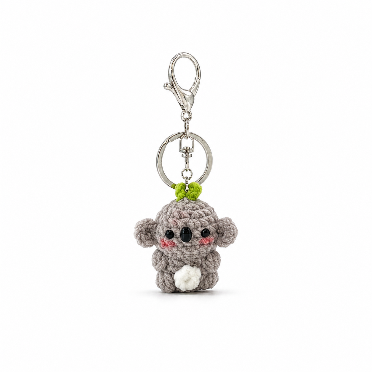 Gummy Koala Crochet Keychain Bag Charm