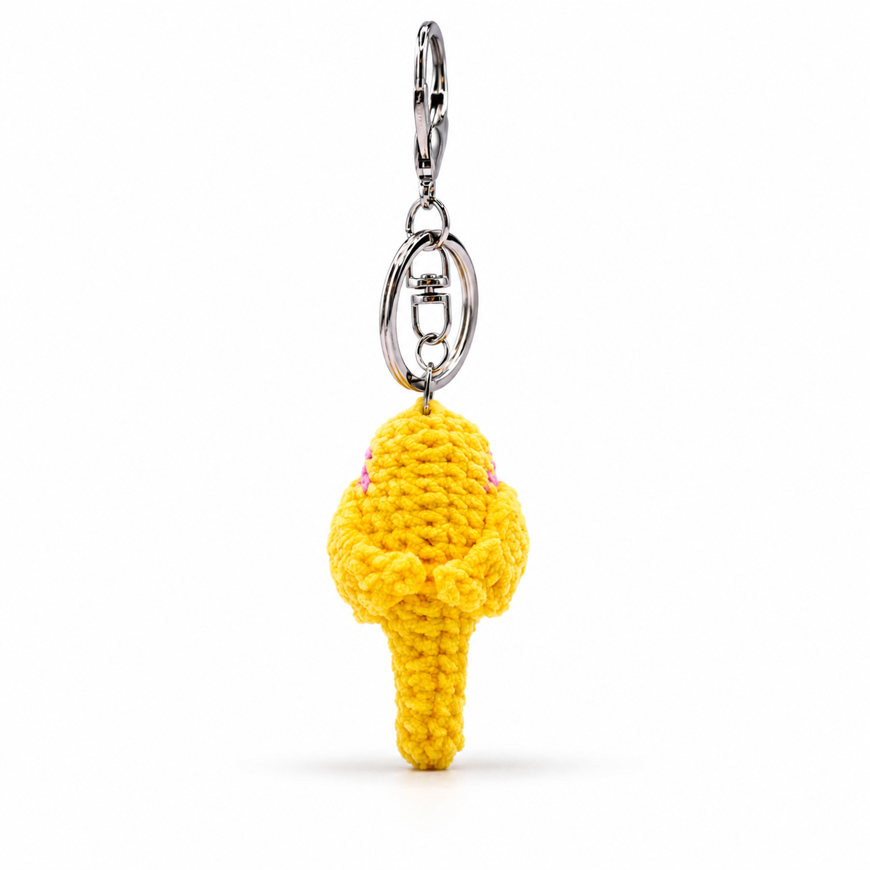 Bird Crochet Keychain Bag Charm