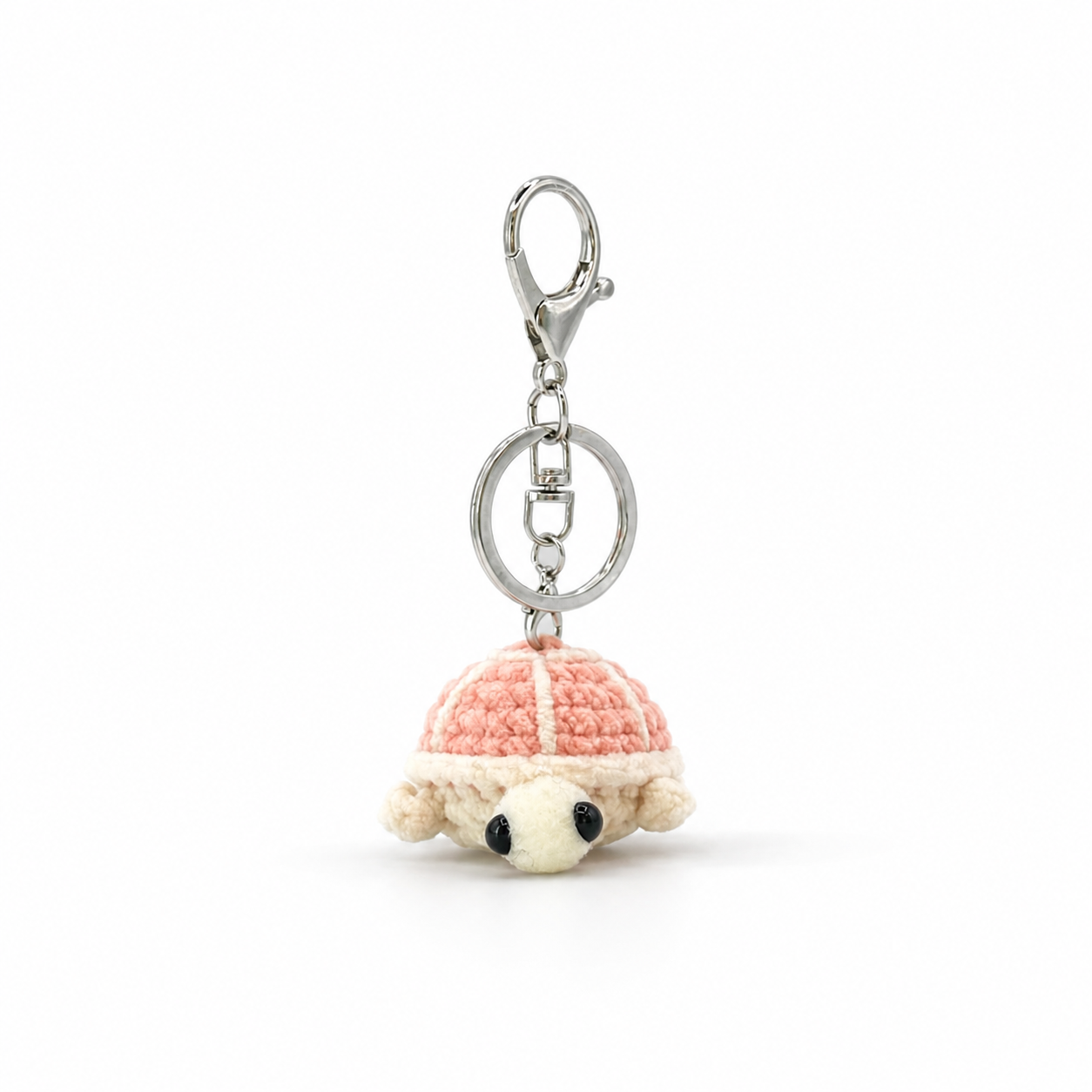 Turtle Crochet Keychain Bag Charm
