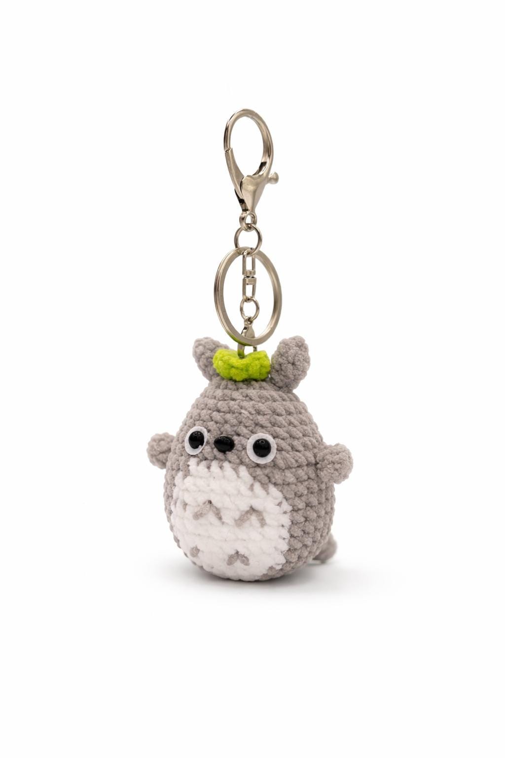 Totoro Crochet Keychain Bag Charm