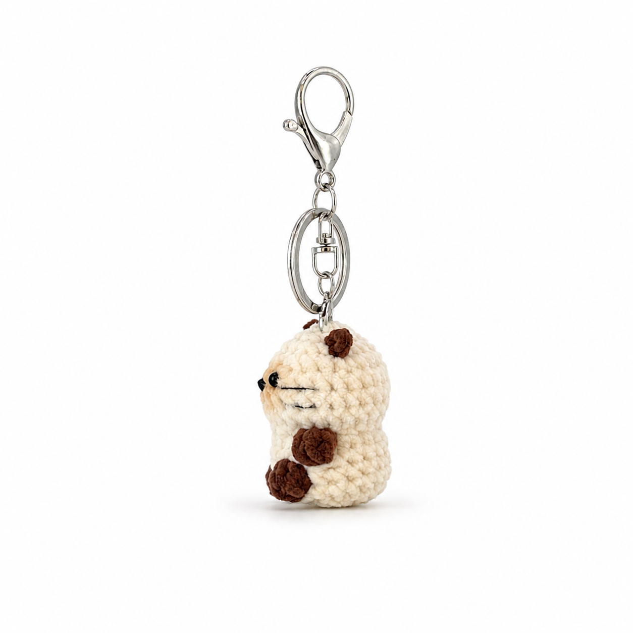 Gummy Cat Crochet Keychain Bag Charm