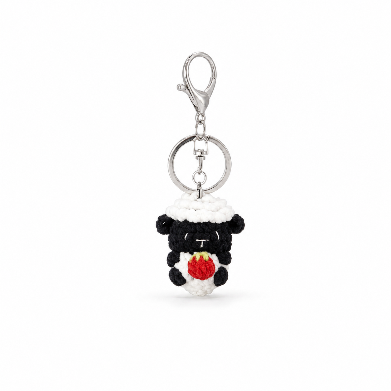 Gummy Sheep Crochet Keychain Bag Charm