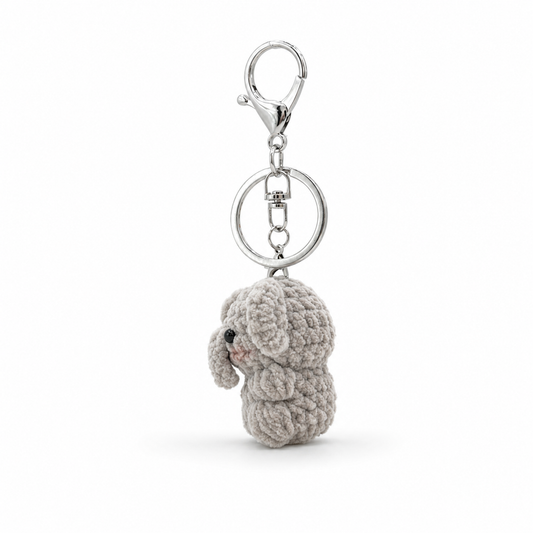 Gummy Elephant Crochet Keychain Bag Charm