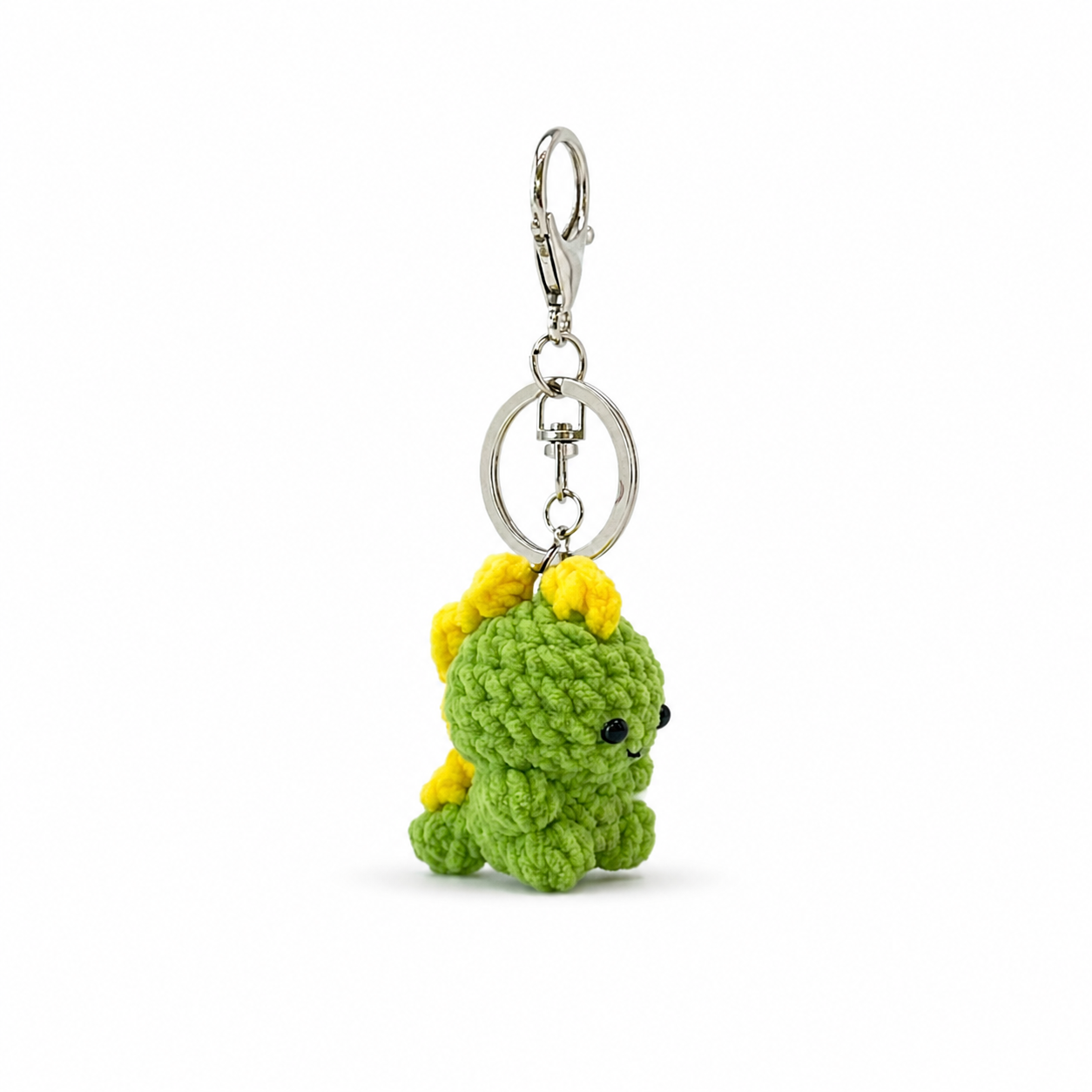 Gummy Dinosaur Crochet Keychain Bag Charm