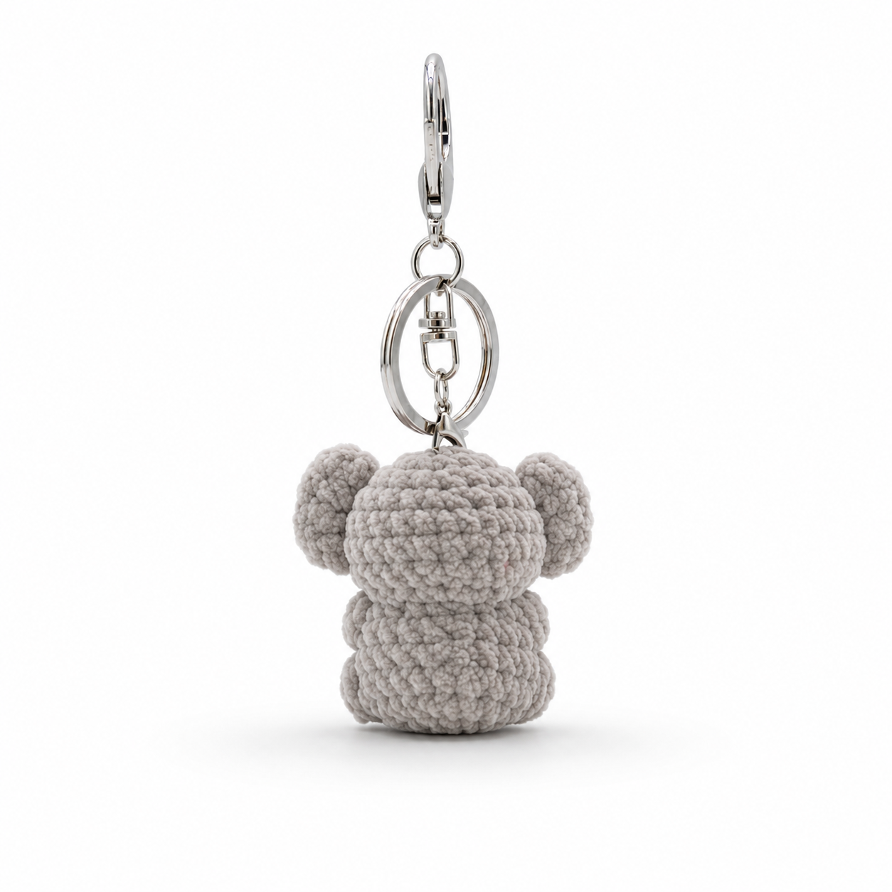Gummy Elephant Crochet Keychain Bag Charm
